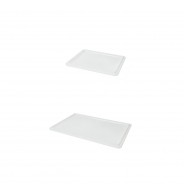 Dough container with lid Genus Dei- white