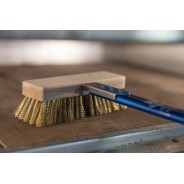 Electric ovens brush, low height head 60 cm