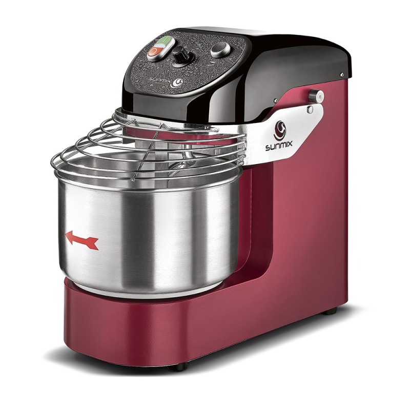 Spiral mixer Sunmix Easy Line 6 - 300RPM, REV - Red