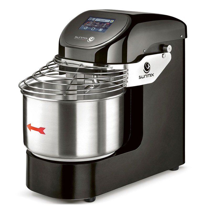 Spiral mixer Sunmix Easy Line 6 - 300RPM, REV, Touch, IR, LED - Black