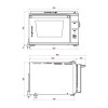 EffeUno P134HA 509 EASY PIZZA PRO pizza oven