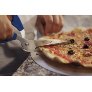 Gi. Metal Pizza scissors in stainless steel